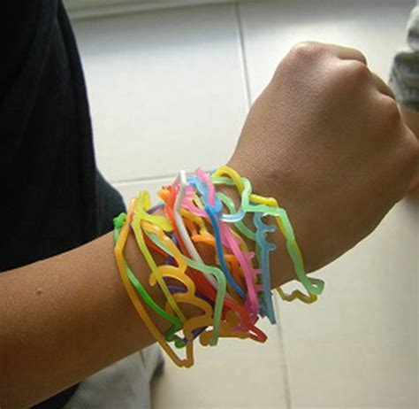 rubber animal bracelets